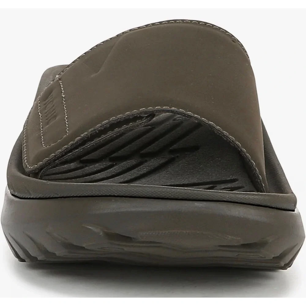 Vionic Mens 10.5 Womens 12 Rejuvenate Recovery Slide Sandals Olive Green New